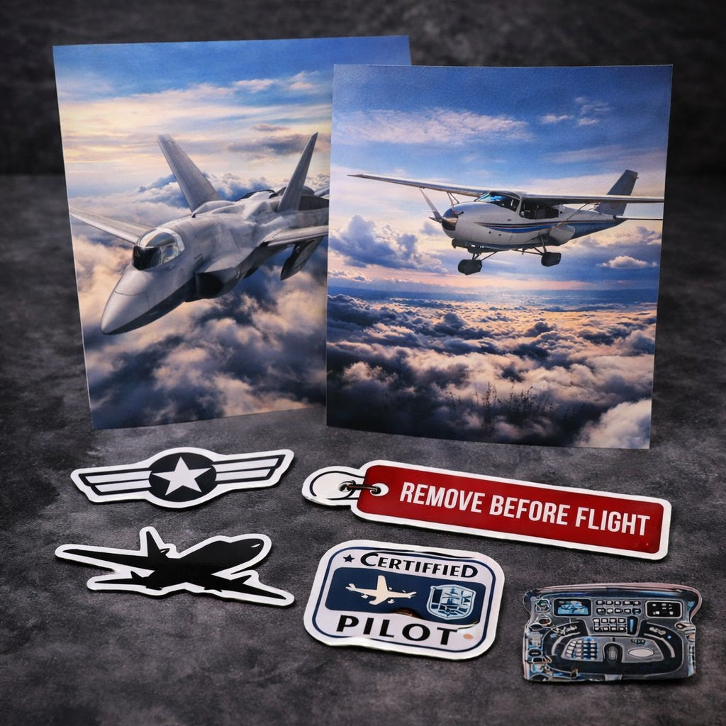 Aviation Posters & Stickers | Pilot Wall Art & Aircraft Decals