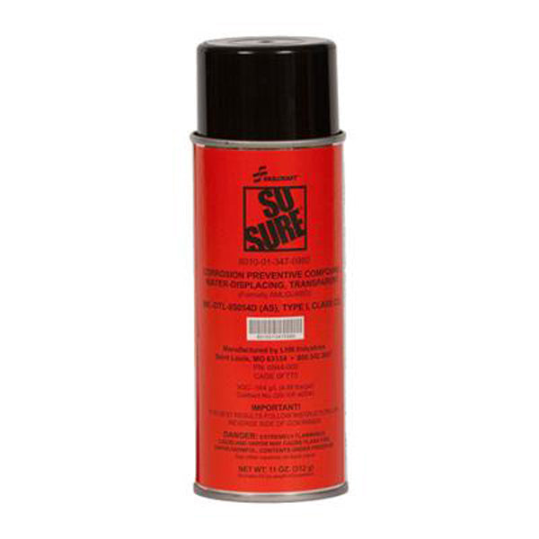 So‑Sure® Type I Corrosion Spray – 11oz MIL‑DTL‑85054D, Each/Case