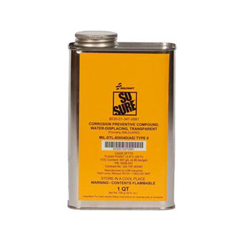 chipp さま Order item So-Sure® - MIL-PRF-81309, Type II Corrosion Preventative