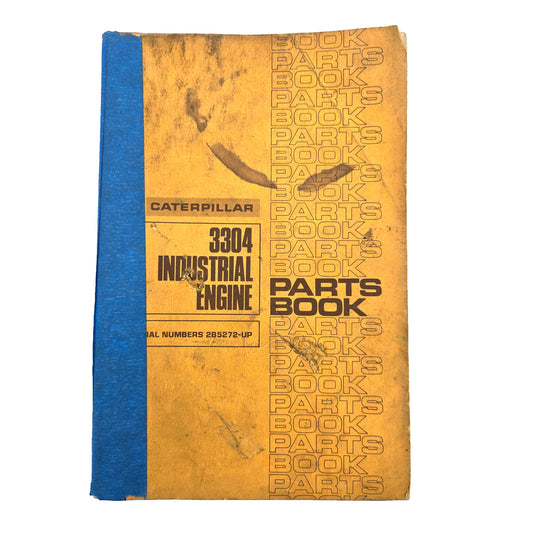 Caterpillar CAT 3304 Industrial Engine Parts Manual | UEG0875S