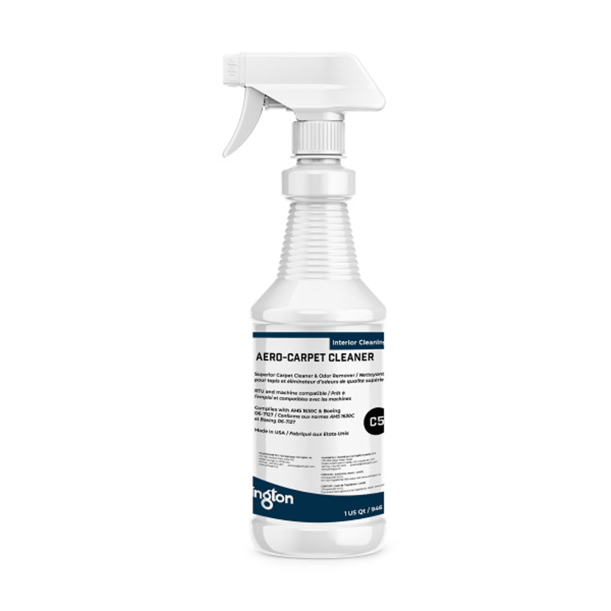 Callington Aero-Carpet Cleaner 946 mL spray bottle – aircraft-approved carpet spot and odor remover.