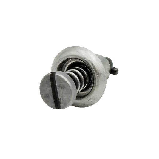 Alcoa Camloc Stainless Steel Stud Assembly 2600-4S – Front View of Turnlock Fastener