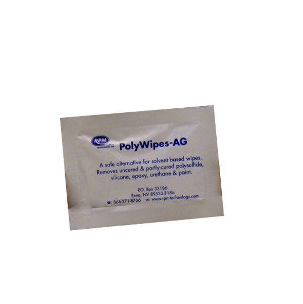 PolyWipes® AG Water Based Uncured Sealant Removal Wipes