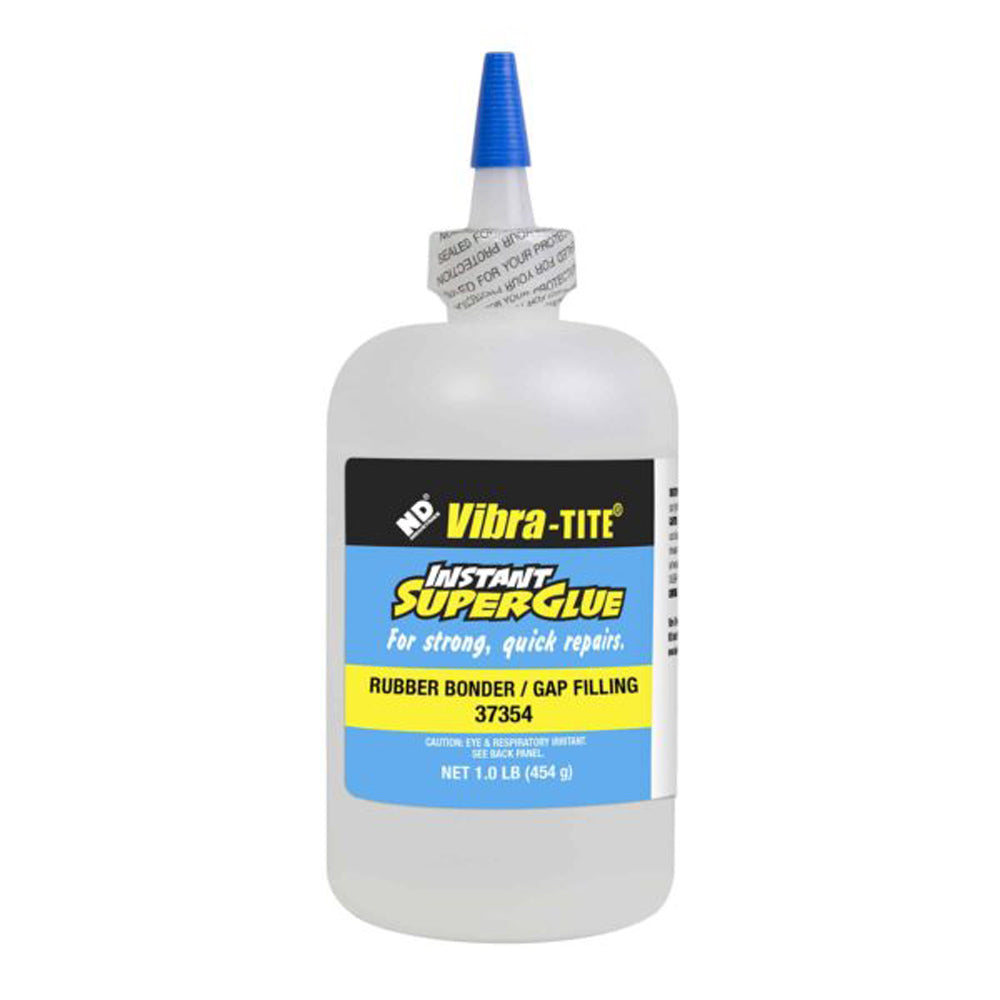 Vibra-Tite - 373 Rubber Bonder - Gap Filling Cyanoacrylate, 1lb