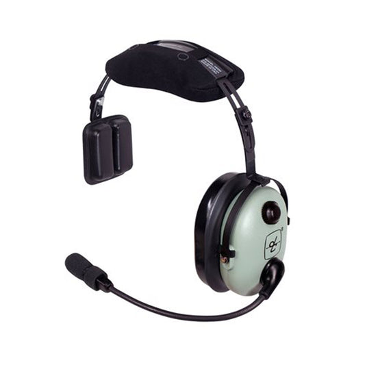 David Clark H8590 Single-Ear Pro Audio Headset with Noise-Canceling Microphone and Loose Lead Cable