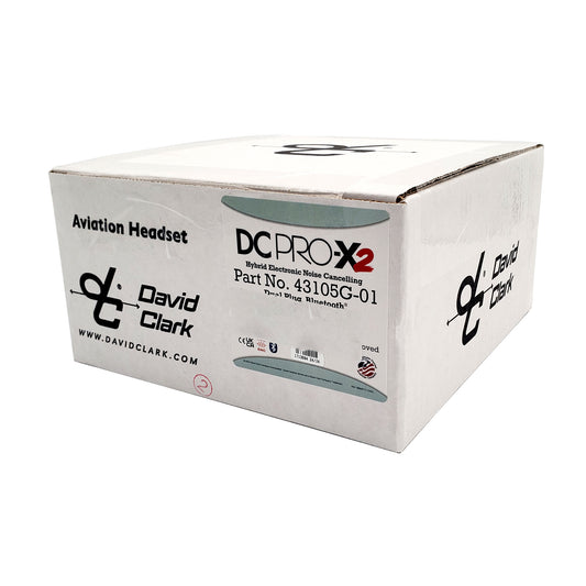 David Clark DC PRO-X2 Dual GA Aviation Headset with Bluetooth