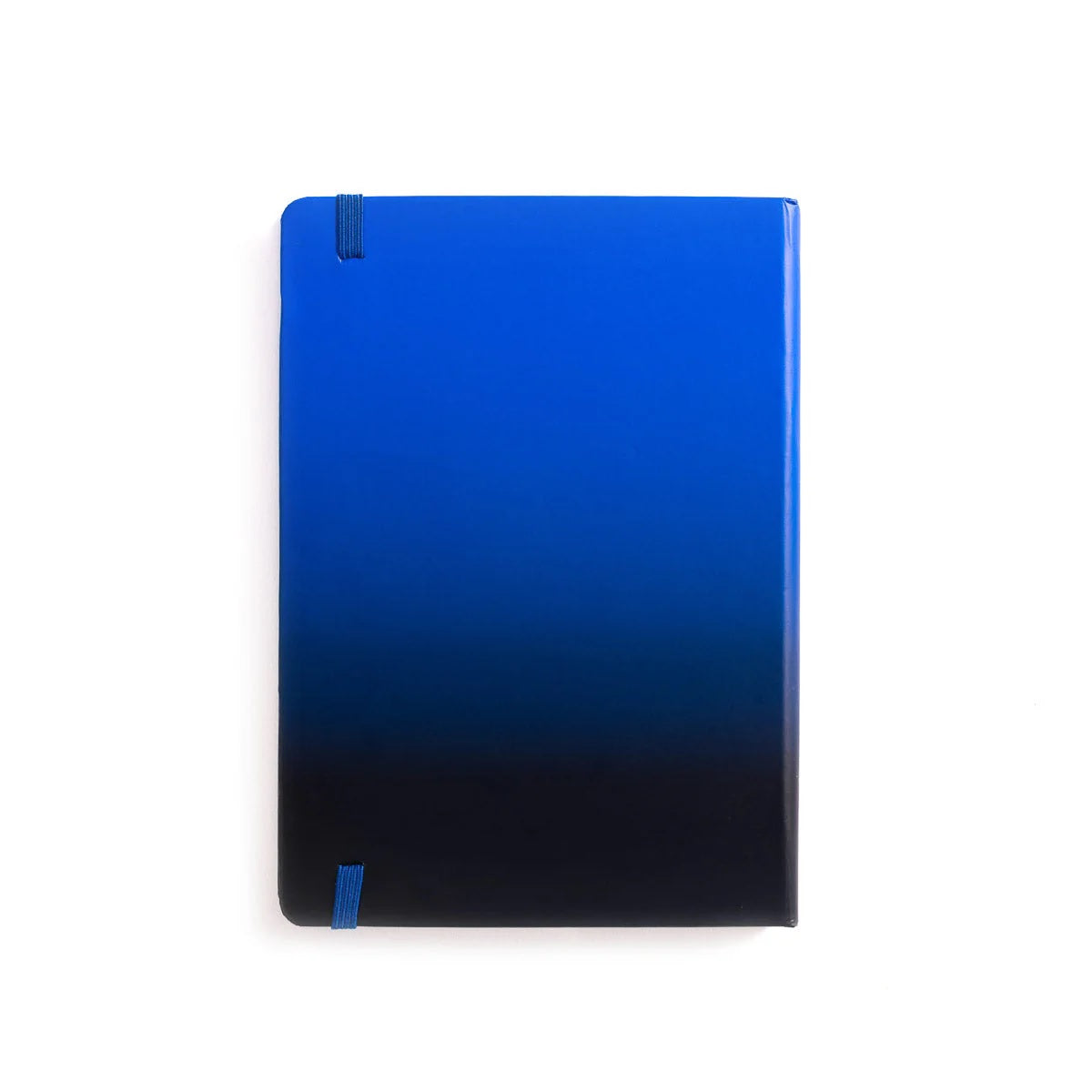 Back view of Boeing Basic Notebook with elastic band and smooth cover
