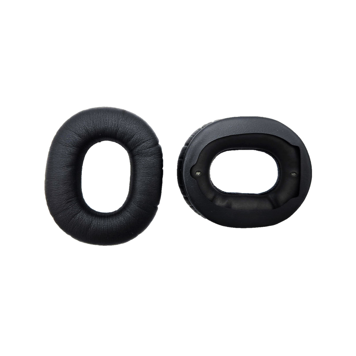 Telex Leather Ear Cushions for ANR 500 – Bottom View Showing Attachment Surface