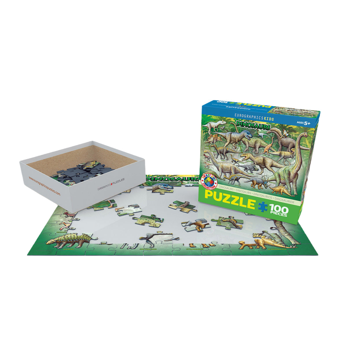 EuroGraphics Dinosaurs 100-Piece Jigsaw Puzzle