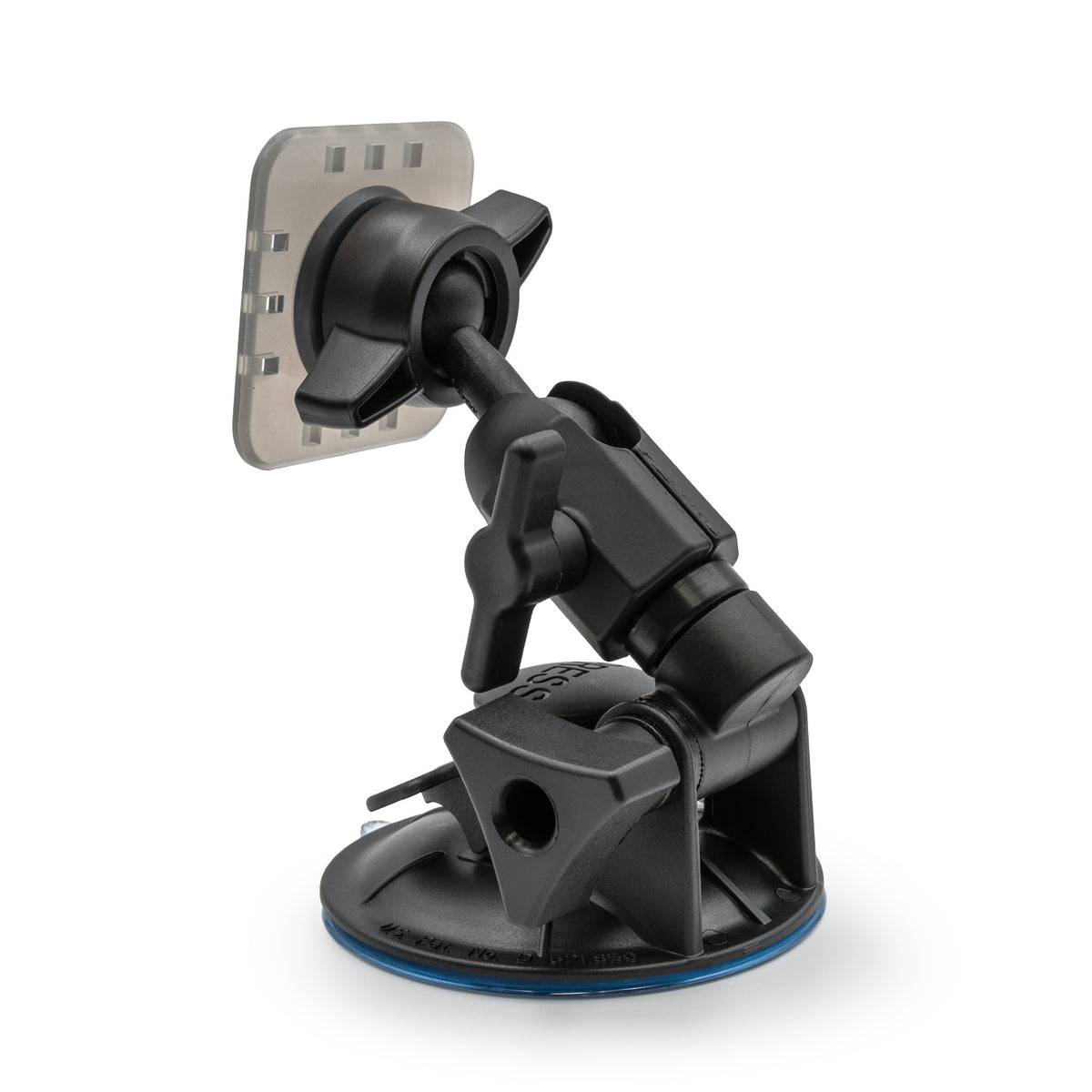 PIVOT Shorty Suction Cup Mount Kit 801PPK low profile aviation EFB and iPad mounting system, back veiw