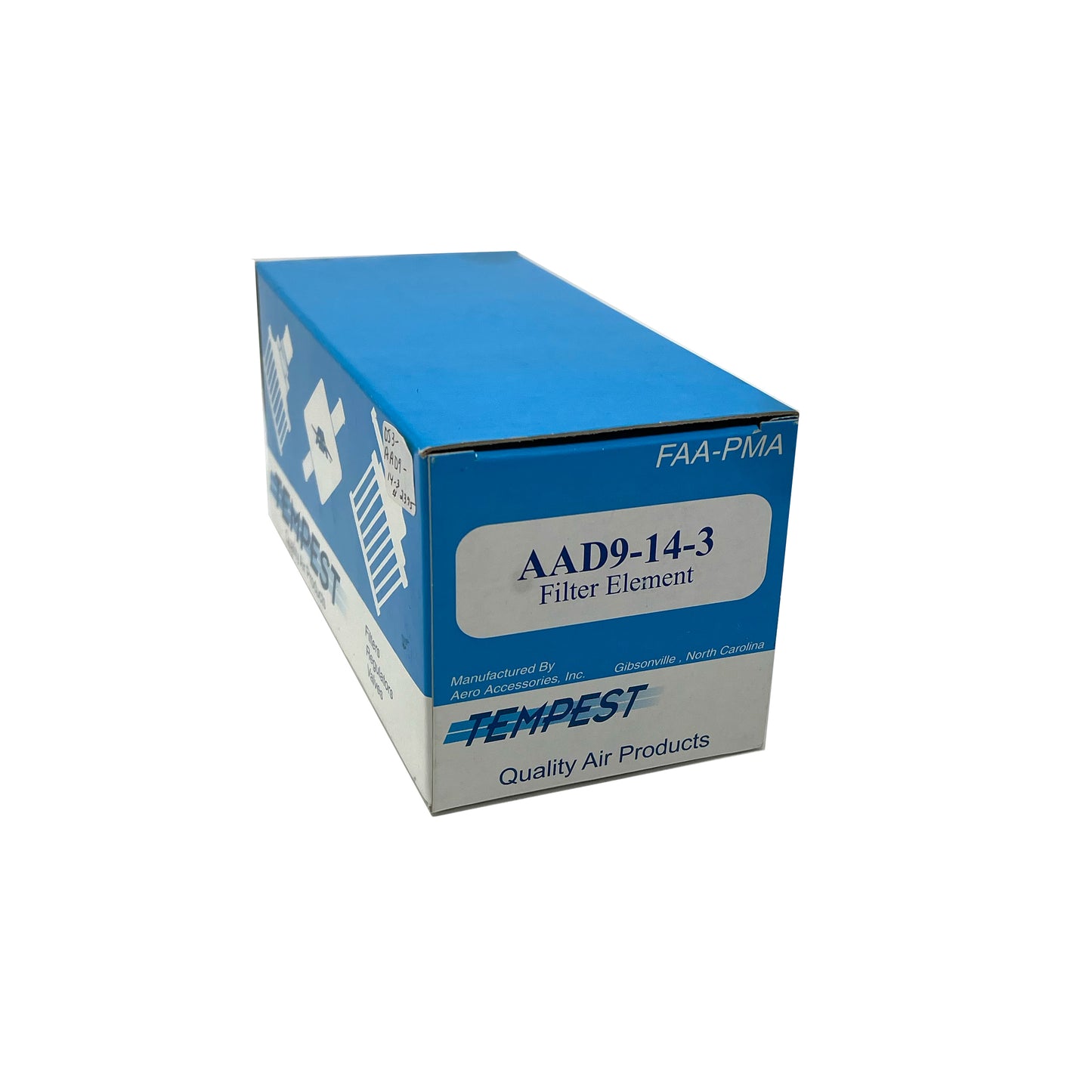 Tempest D9-14-3 Replacement Filter Elements | AAD9-14-3, Box