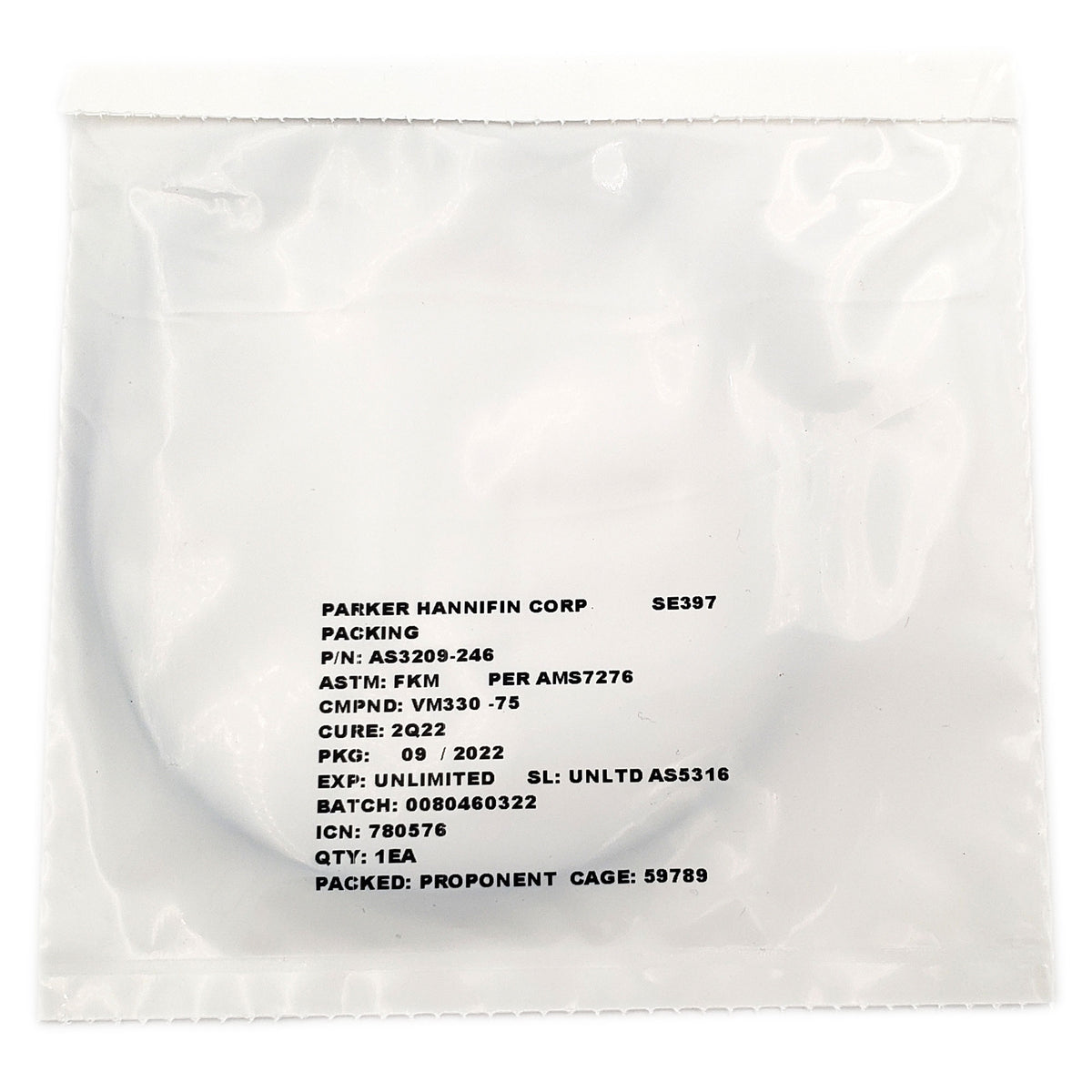 AS3209-246 Fluorocarbon Aircraft Oring / Aircraft Packing
