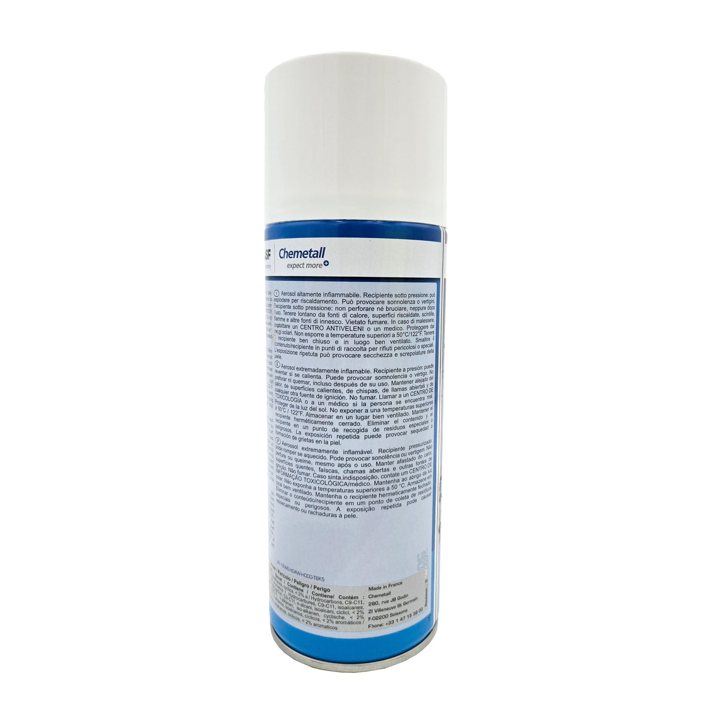 Chemetall Ardrox AV8 Corrosion Inhibitor – Alternate Side View with Specifications