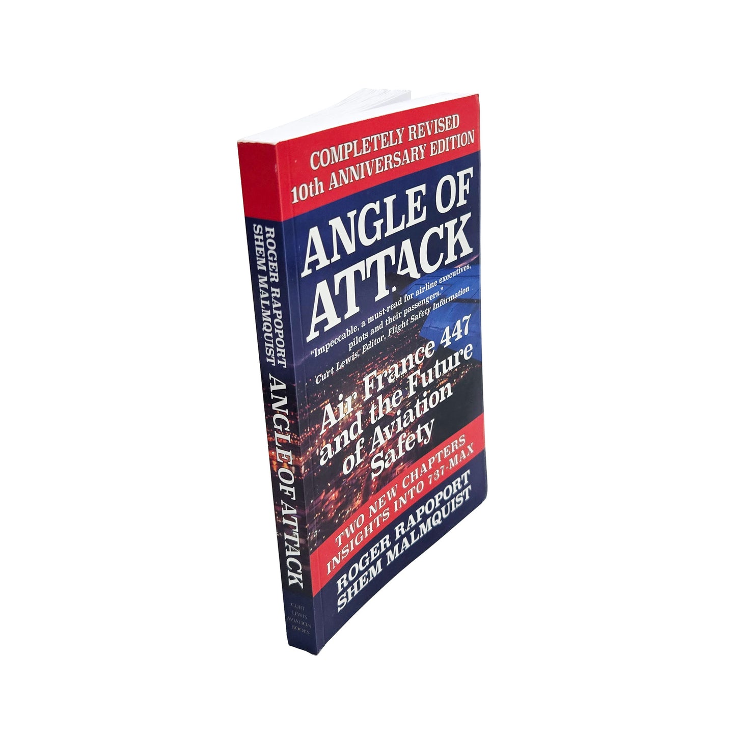 Lexographic Press Angle of Attack Book – Angled View
