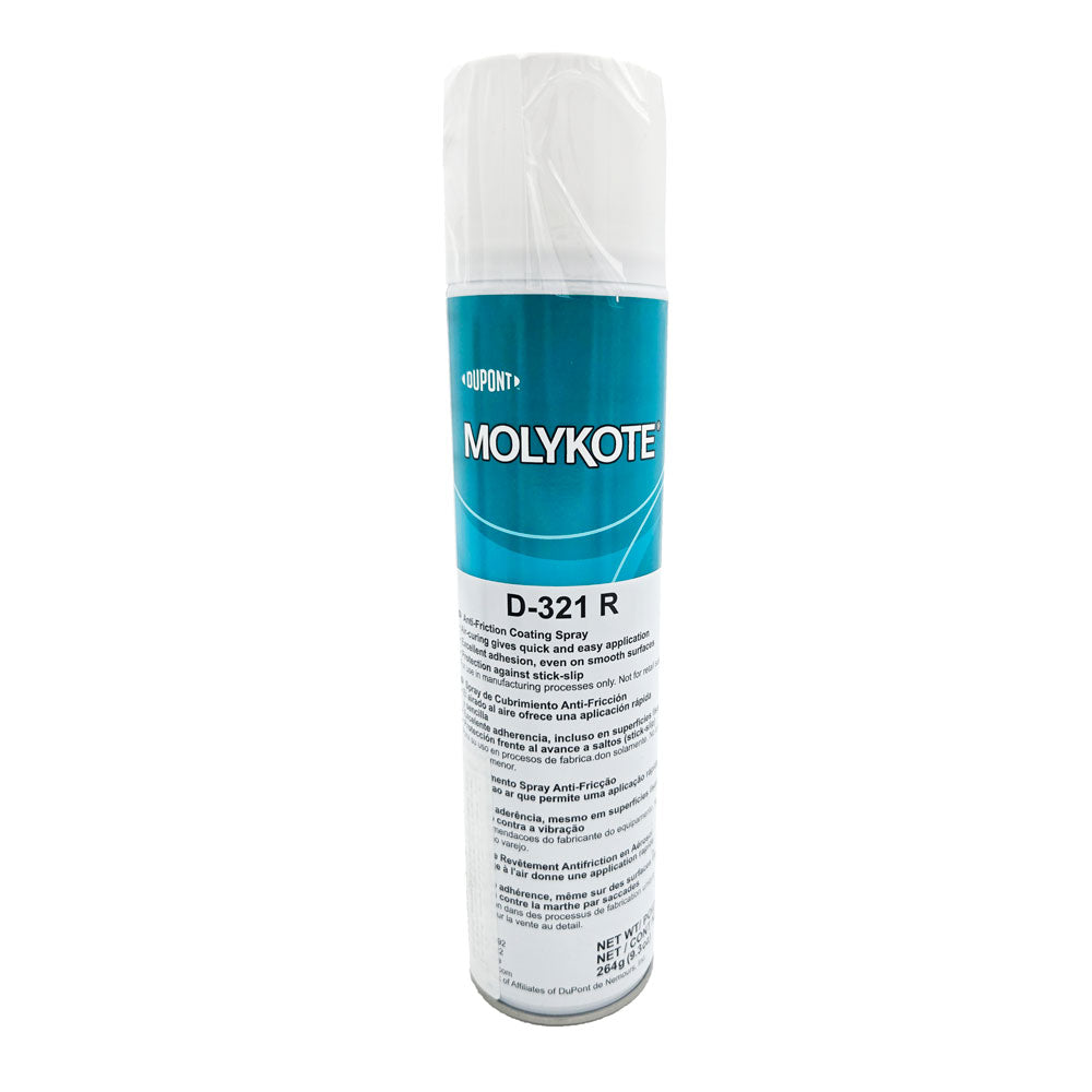 東レ　DuPont MOLYKOTE D-321R スプレー 12本セット MOLYKOTE® D-321 R Anti-Friction Coating Spray - Air-Cured Dry-Film
