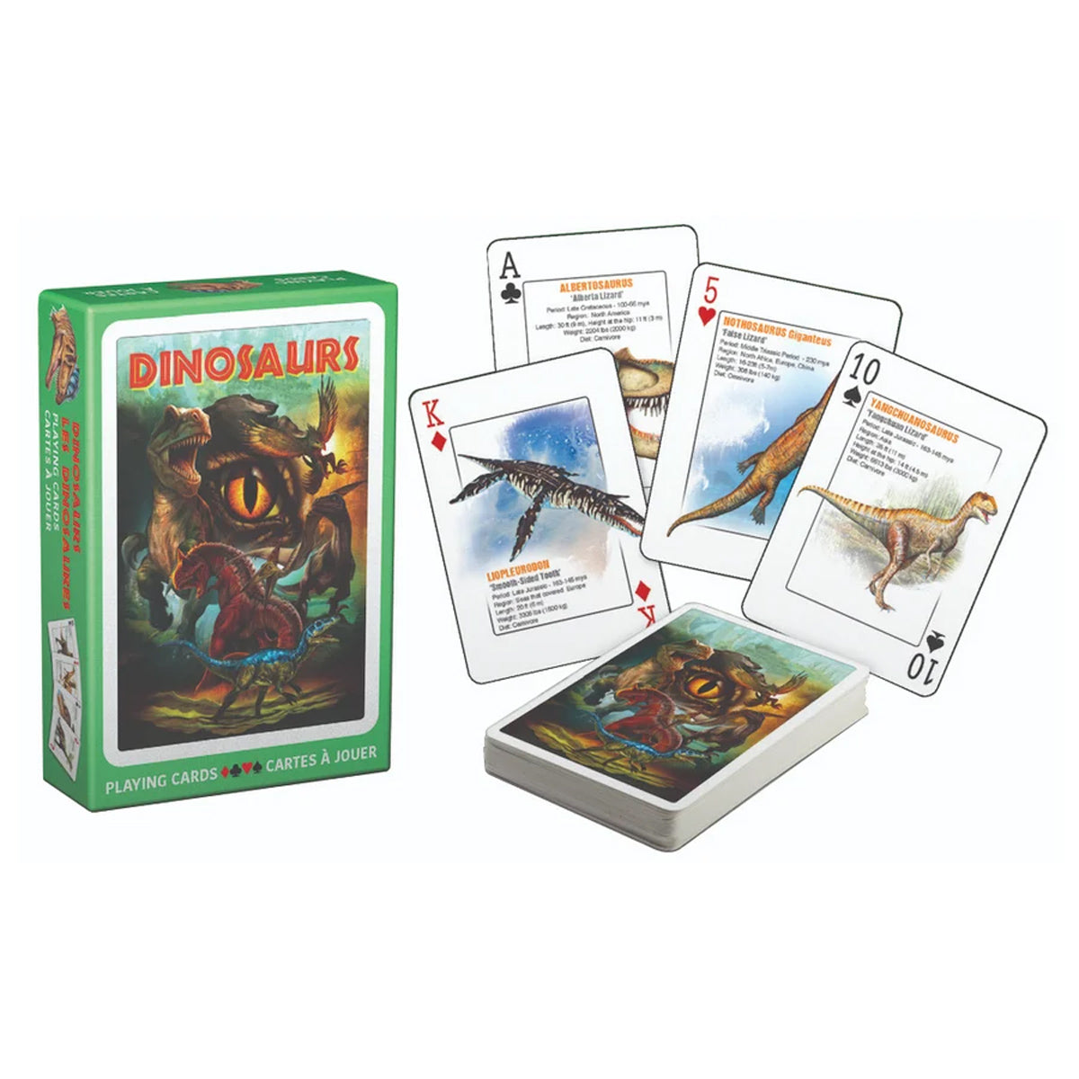 EuroGraphics Dinosaur Playing Cards