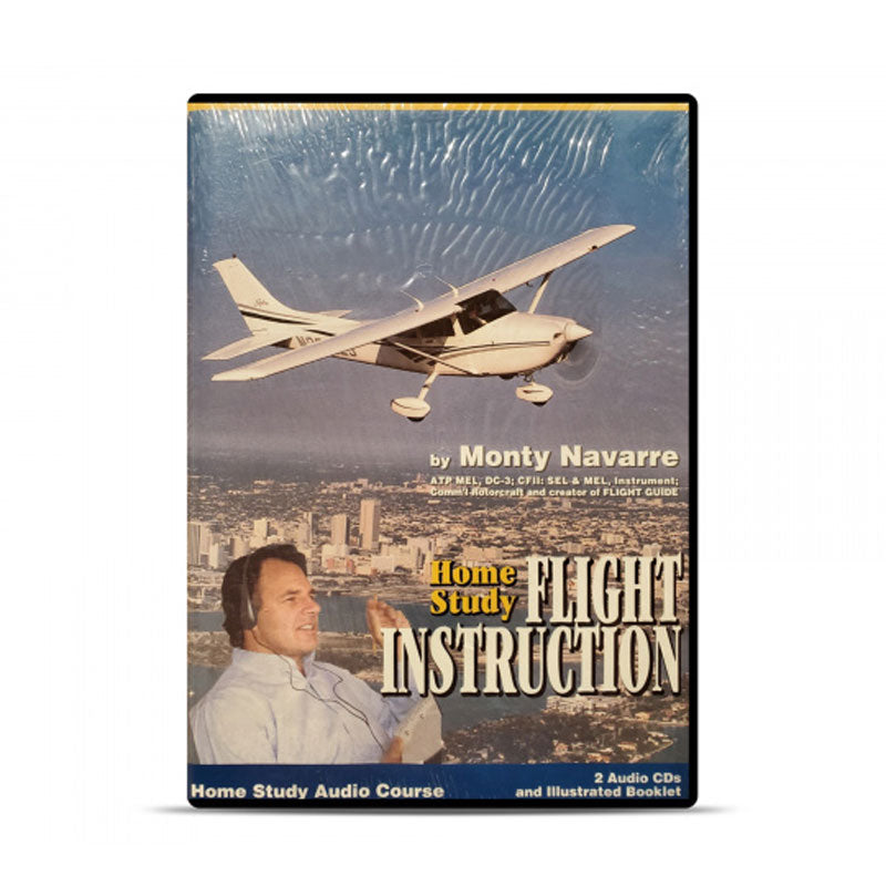 Home Study Flight Instruction CD audio-based aviation training program for student pilots