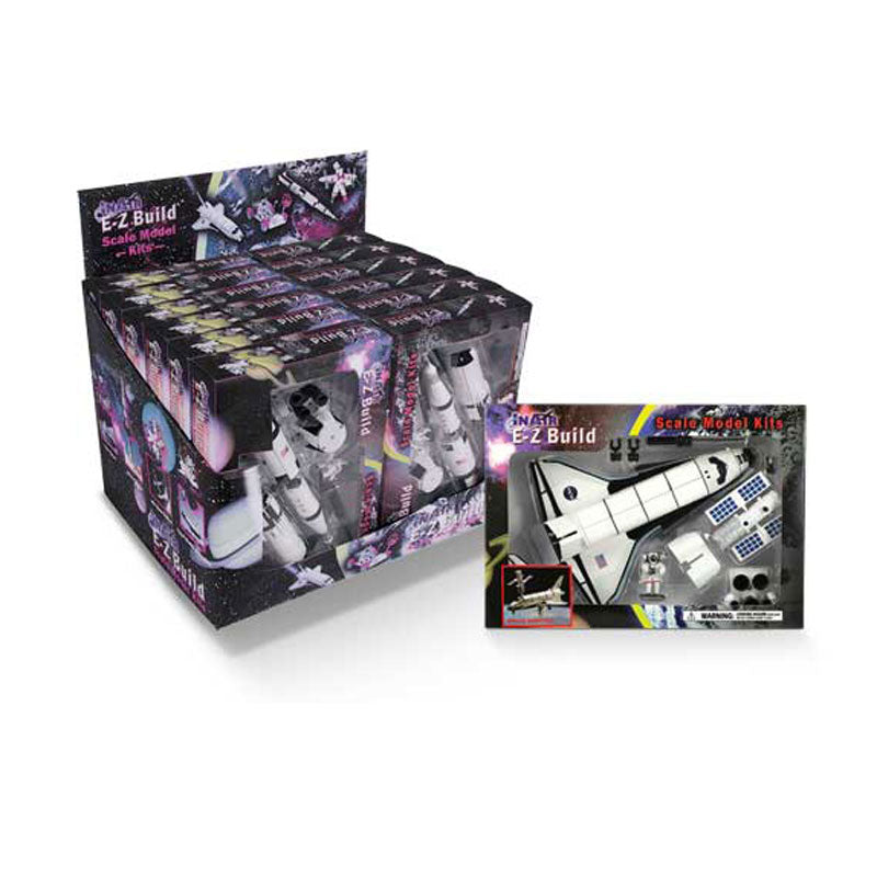 WowToyz® - E-Z Build™ Space Model Kits – Retail Display Assortment with Multiple Boxed Sets, boxed