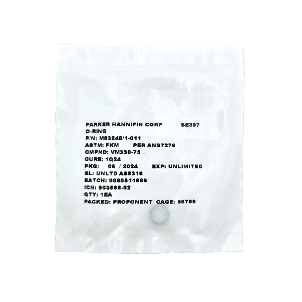 M83248-1-011 Aircraft Packing / O-Ring