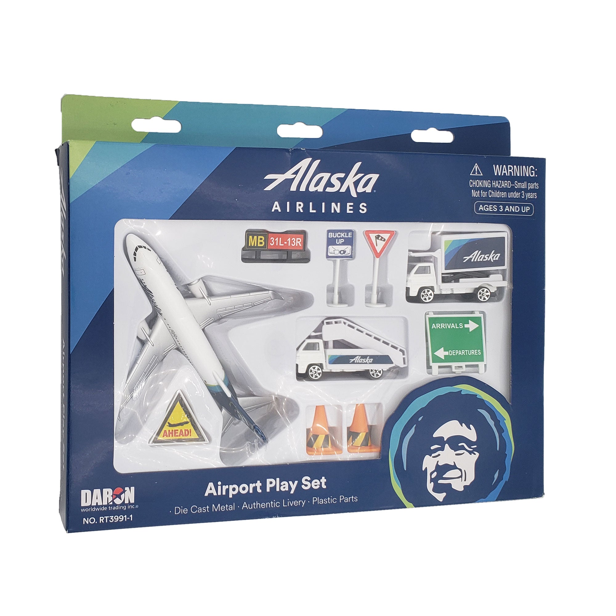 Playsets — The Aviation Society HAWAIIAN AIRLINES AIRPORT PLAY SET