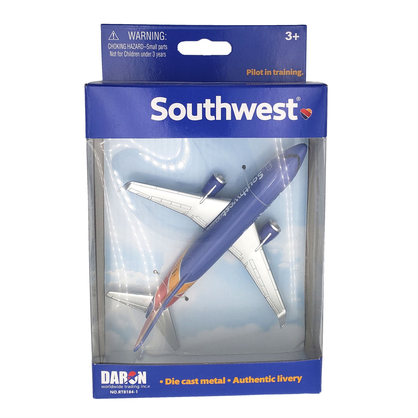 Toy Model Airplane, Southwest Plane New Livery