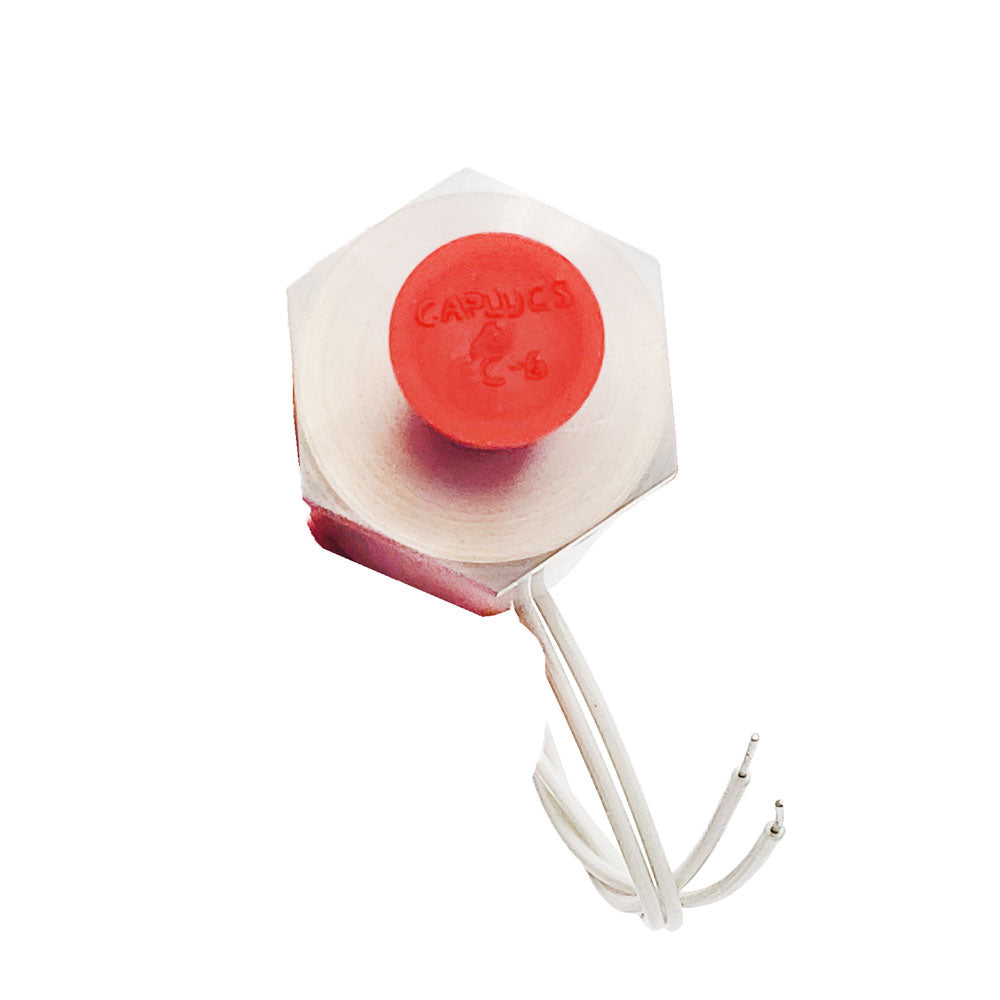 Industrial pressure switch with sealed electrical housing and rugged metal body