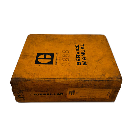 CAT Caterpillar 988B 50W Wheel Loader Service Maintenance Shop Manual | SENR7318