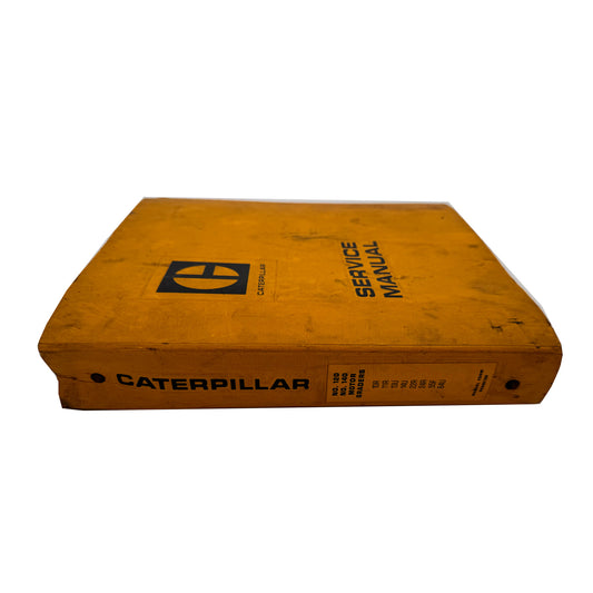 CAT Caterpillar No. 120 140 Motor Grader Service Shop Repair Book Manual