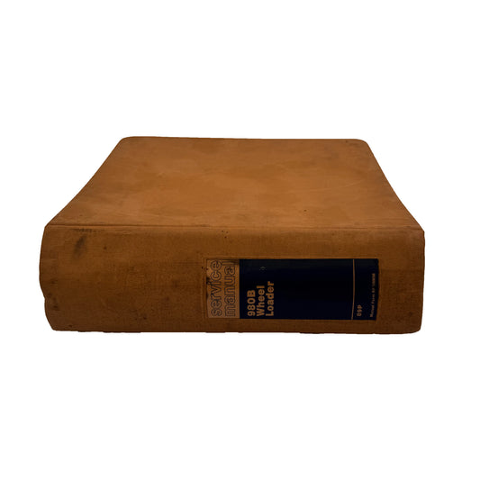 Cat Caterpillar 980B Wheel Loader 89P Shop Repair Service Manual