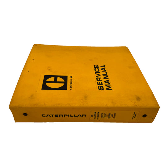 Cat Caterpillar 613 Tractor Scraper Service Repair Manual 71M1-UP 72M1-72M4267