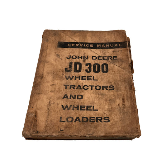 John Deere JD300 300 Wheel Loader Tractor Service Manual | SM-2073