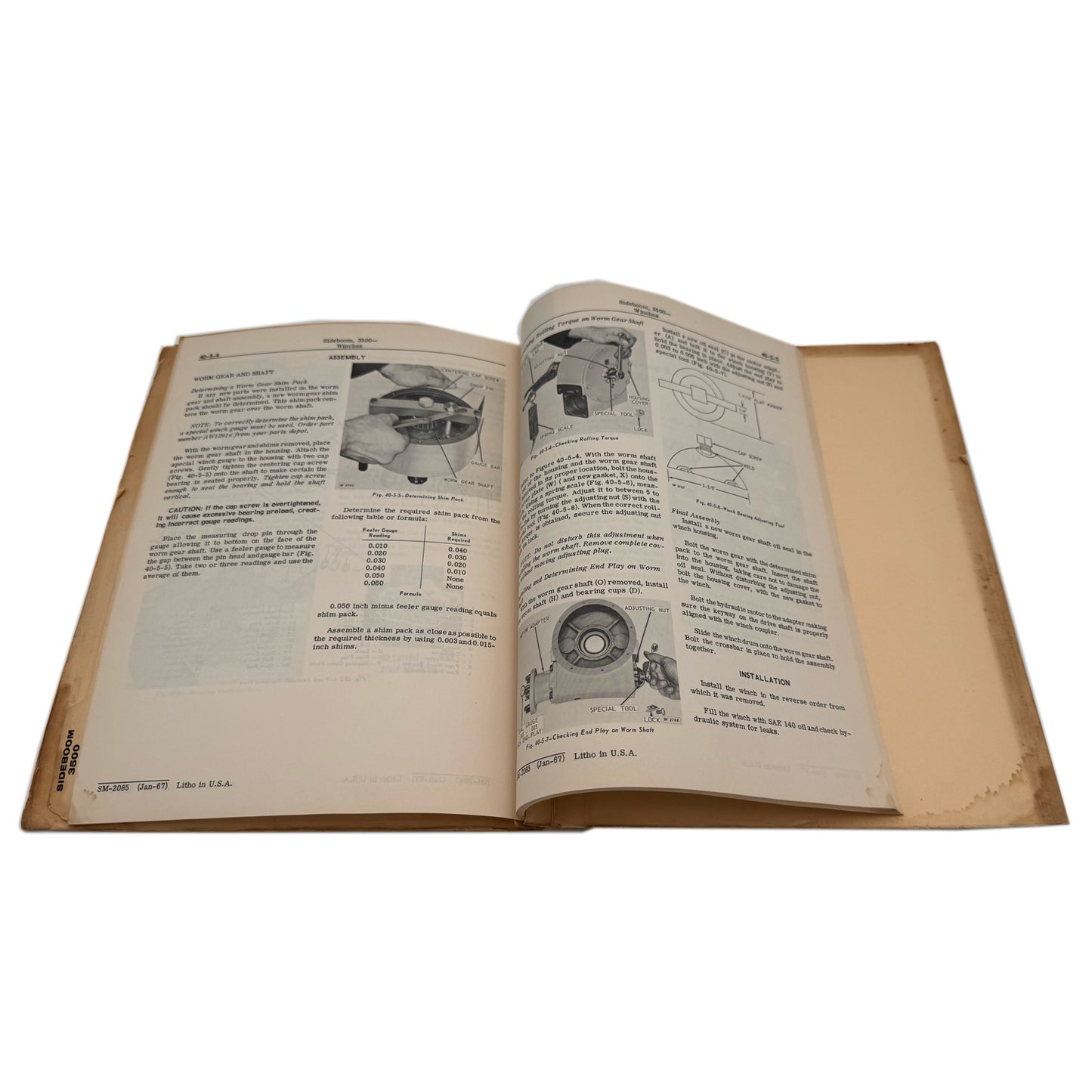 John Deere 3500 Sideboom Service Manual | SM-2085