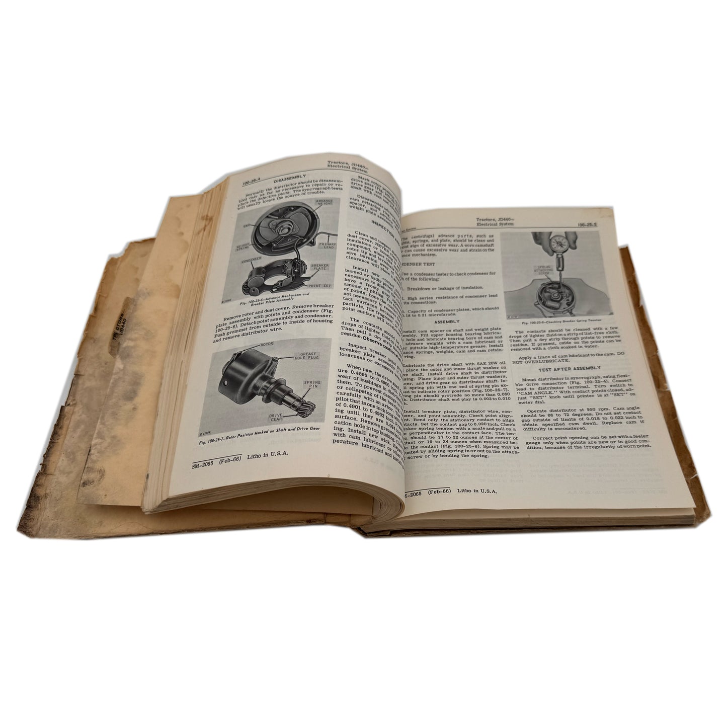 John Deere JD440 Tractor Service Manual | SM-2065