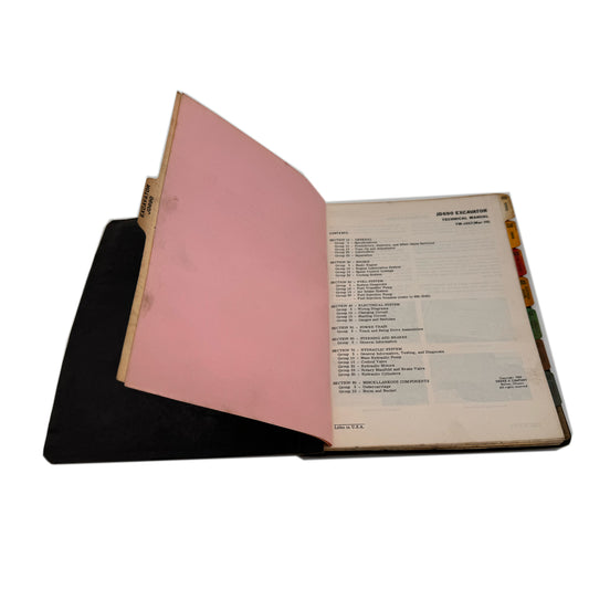 John Deere 690, 690A Excavator Tractor "Repair" Technical Manual | TM-1017