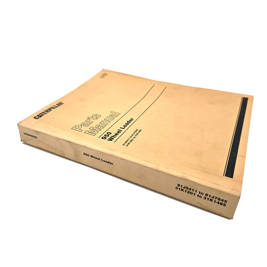 Caterpillar CAT 950 Wheel Loader Parts Manual | UEG0690S