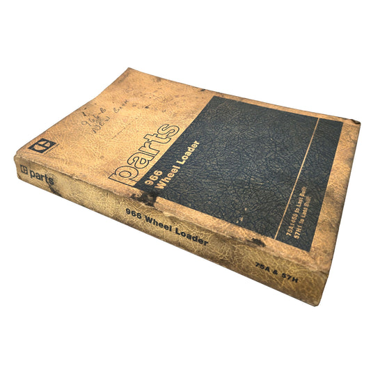 Caterpillar CAT 966 Wheel Loader Parts Manual | UEG0034S