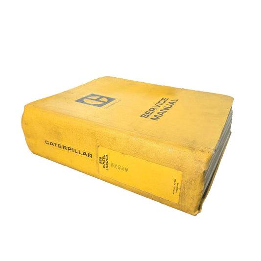 Caterpillar Cat 966 Wheel Loader Service Manual 30K 25U 42J 76J 78G Series | Cover