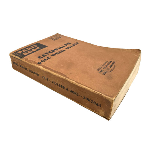 CAT 966C Wheel Loader Parts Manual