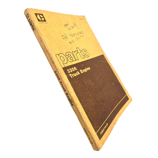 CAT Caterpillar 3306 Engine Parts Book Manual 76R2779-UP | SEBP1202