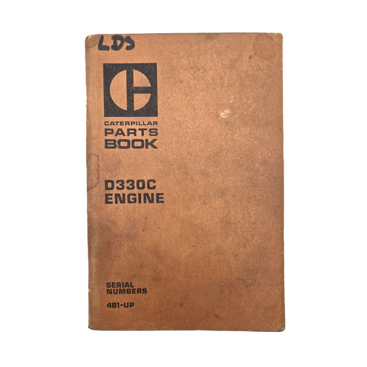 Cat Caterpillar D330C Engine 4B1-UP Parts Book Manual