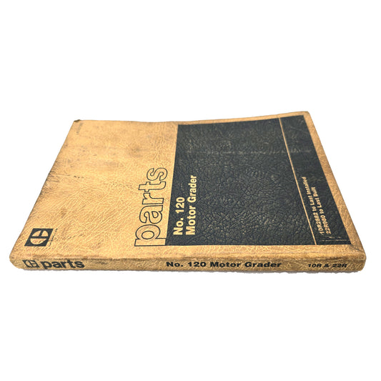Cat Caterpillar No. 120 Motor Grader Parts Manual