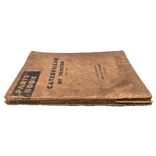 Cat Caterpillar D8 Tractor Direct Drive Parts Manual