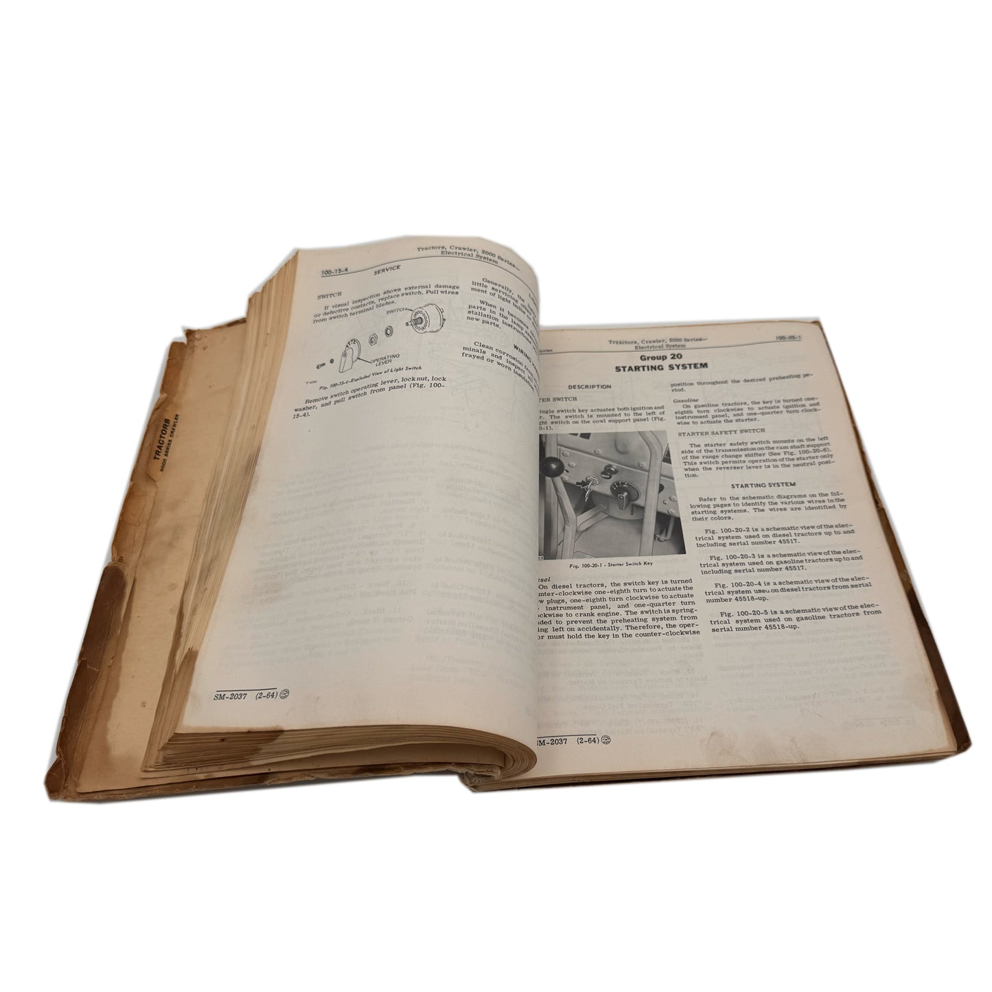 John Deere 2000 Series Crawler Tractor Service Manual | SM-2037 (30)