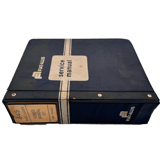 Fiat-Allis 645 Wheel Loader Service Manual Set | 73058627 - 545, 605, 645, 745
