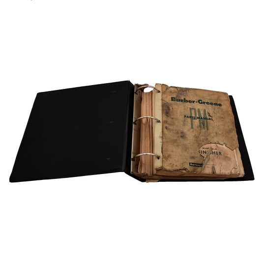 Barber Greene Model SA-41 Finisher Asphalt Paver Parts Manual & Service Manual