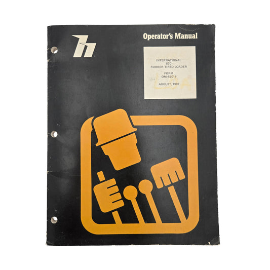 International 570 Rubber Tire Loader