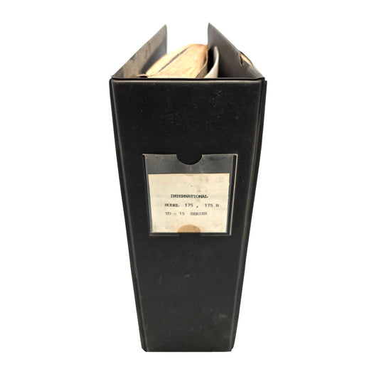 International Operators Manual Binder