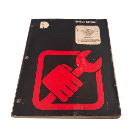 Dresser - D-156, 179, 206, 239, 246, 268, 310, 358, 402, Service Manual | CGES-310-1