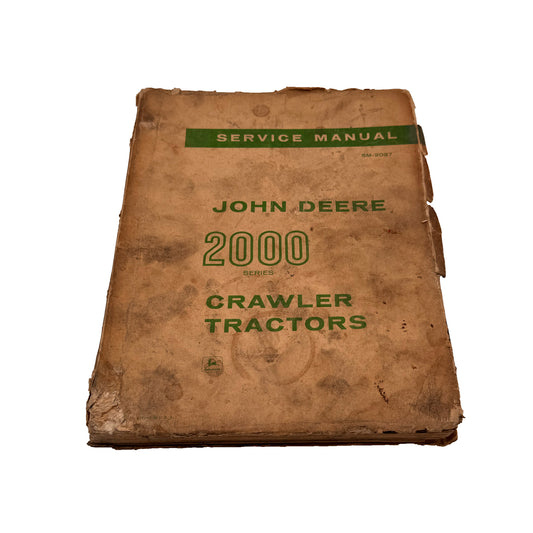 John Deere 2000 Series Tractor Crawler Service Manual | SM-2037