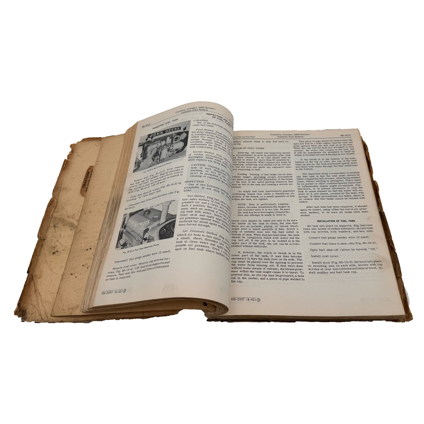 John Deere 2000 Series Tractor Crawler Service Manual | SM-2037